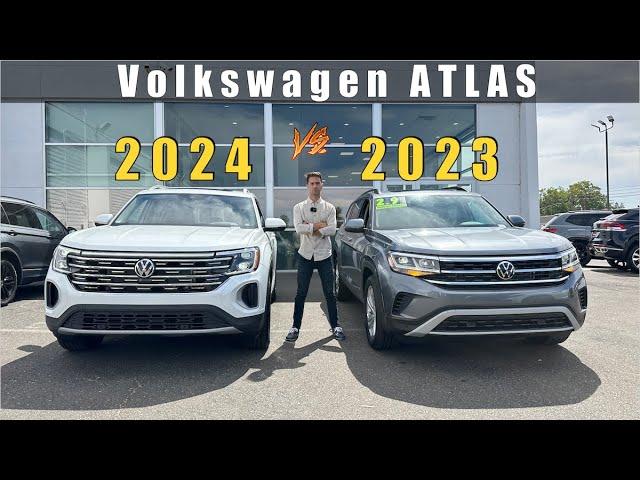 2024 Volkswagen ATLAS vs 2023 Volkswagen ATLAS. What changed?