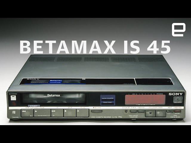 Sony’s Betamax changed home video forever 45 years ago