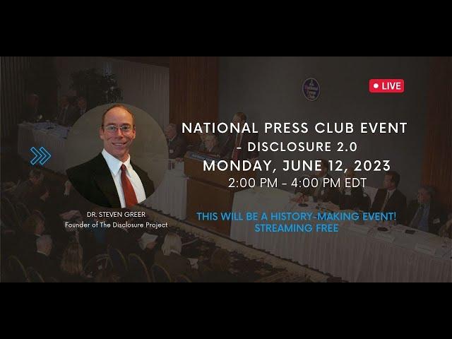 Dr. Greer's Shocking National Press Club Revelation Exposed!