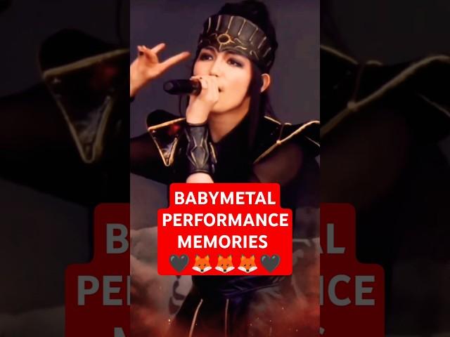 @BABYMETAL SU-METAL 2018 PERFORMANCE MEMORIES #babymetal #electriccallboy #FOXFEST #ratatata