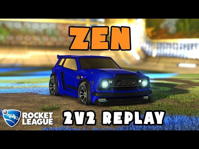 zen Ranked 2v2 POV #578 - zen & Denisinho VS maaivy & Mat - Rocket League Replays