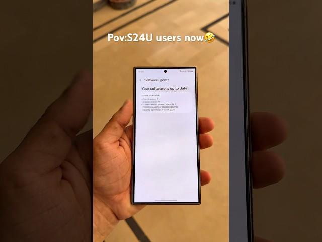 Galaxy S24 Ultra users Right Now ! OneUI 7 Update !