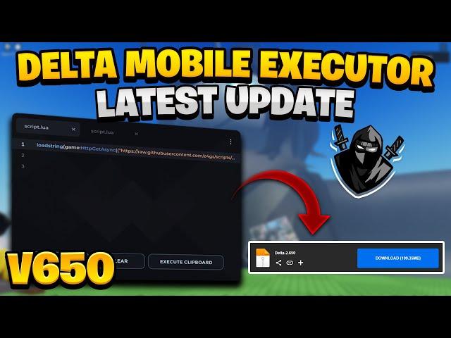 Delta Mobile Executor Latest Version Released | New Update V650 | Official Delta Executor