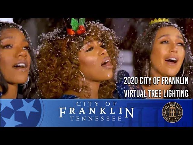 2020 - City of Franklin Virtual Tree Lighting