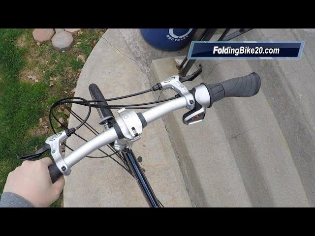 Dahon Mu N360 Folding Bike - Folding and Unfolding (POV)