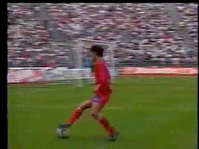 Mehmet Scholl vs Bayer Leverkusen Bundesliga 1992 1993