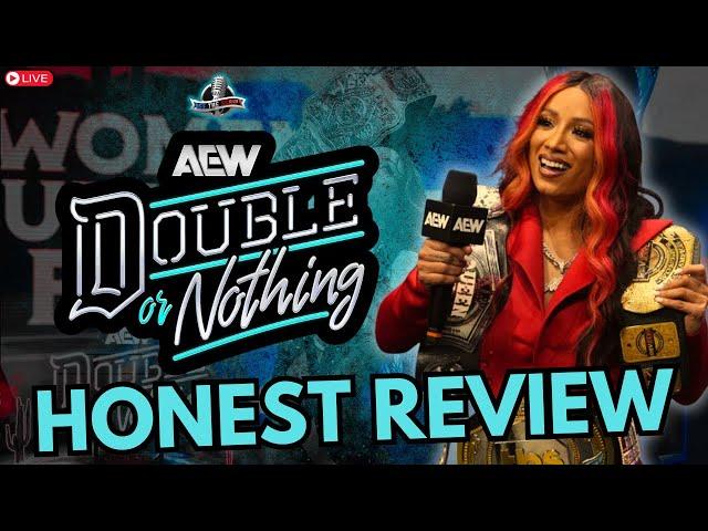 AEW Double Or Nothing 2025 Review | Hangman & Mercedes Win The Owen, Anarchy in the Arena!