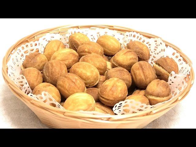 ОРЕШКИ СО СГУЩЁНКОЙ,  десерт на все времена /Nuts with condensed milk.