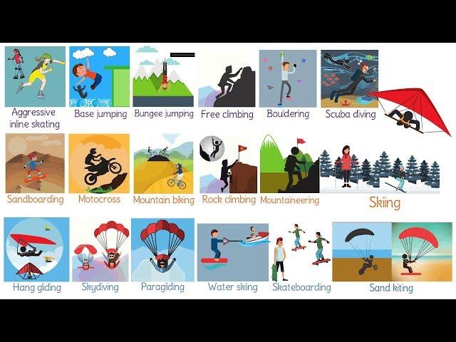 Extreme Sports | List of Adventure Sports in English