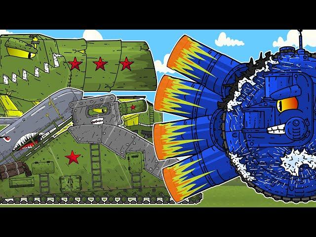 Battle of the Soviet Giant Squad vs. the Sapphire Ball Tank - Border Defense!