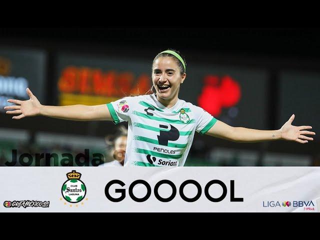 Gol D. Delgado | Santos 1 - 0 Chivas | LigaBBVAMXFemenil | #GritaMéxicoA21 J9