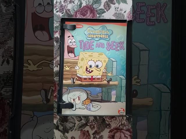 SpongeBob Tide&Seek DVD GoodwillPurchase #spongebob #dvd #nickelodeon #goodwill #nick #cartoon #cool