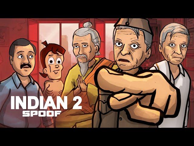 Indian 2 Spoof » How Indian 2 Should Have Ended » Indian 2  Roast » Shankar, Kamal, Sugaru Somu