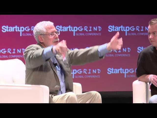 Steve Blank (Startup Owners Manual) and John Rampton (Forbes) at Startup Grind Global 2016