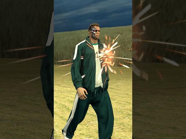 Terminator at Squid Game #squidgame #animation #shorts