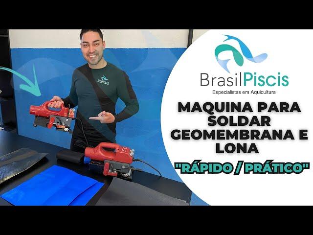 Maquina de solda de Geomembrana Brasil Piscis - video 33