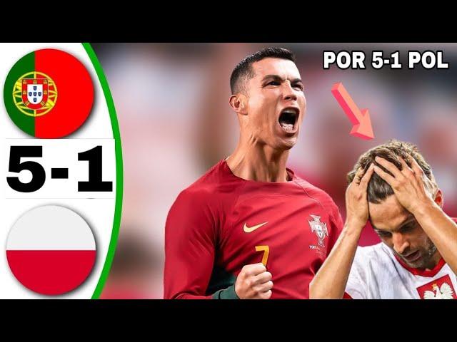 Portugal vs Poland 5-1- All Goals & Highlights - 2024