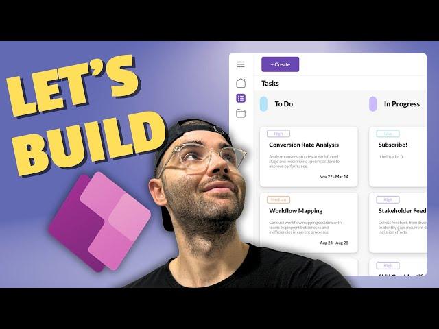 Let's Build a Project Management Power App