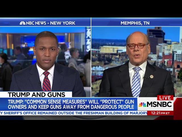 Congressman Cohen Joins MSNBC Live with Aaron Gilchrist to Discuss the Gun Violence Epidemic