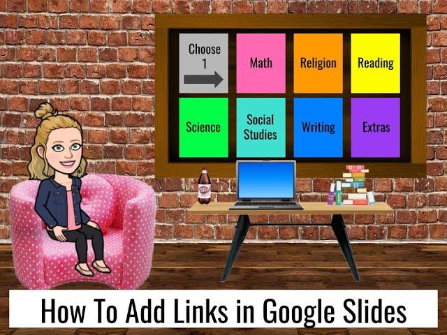 How to Add Links in Google Slides