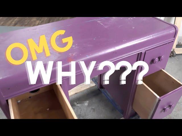 I Transformed This Ugly Vanity Into A Gorgeous Piece of Furniture