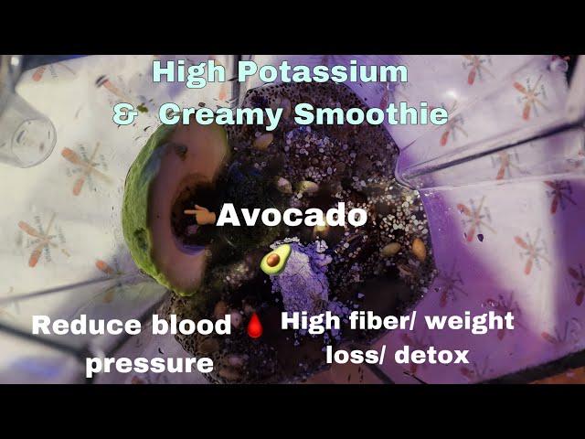 Potassium rich smoothie