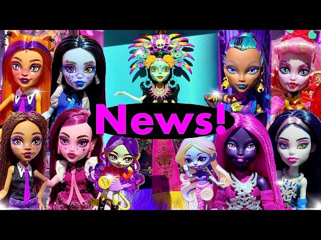 MONSTER HIGH| 2025 NEWS️| Buried Secrets SERIES 2, Howliday SKELITA, G3 Core Nefera & MORE!! 