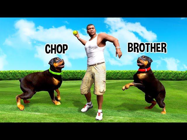 Meet CHOP'S BROTHER in GTA 5!