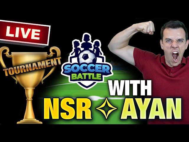 UNBELIEVABLE! WE WON OUR FIRST TOURNAMENT in SOCCER BATTLE LIVE! FAKE WIN?