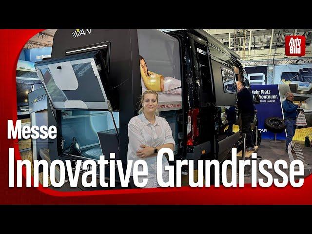 Campervans (2024) | Diese Campervans bieten innovative Grundrisse | Messe