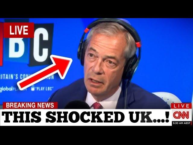 5 MINUTES AGO: Nigel Farage Leaves UK TV Host SPEECHLESS Live On AIR…