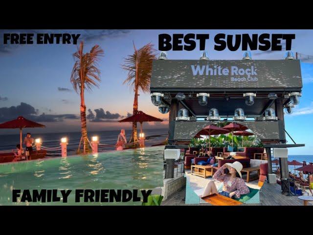 REVIEW WHITE ROCK BEACH CLUB PANTAI MELASTI UNGASAN BALI