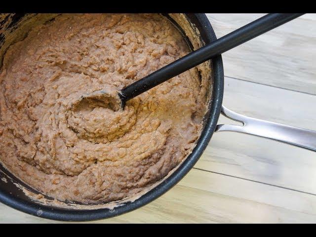 Homemade Refried Beans | SAM THE COOKING GUY