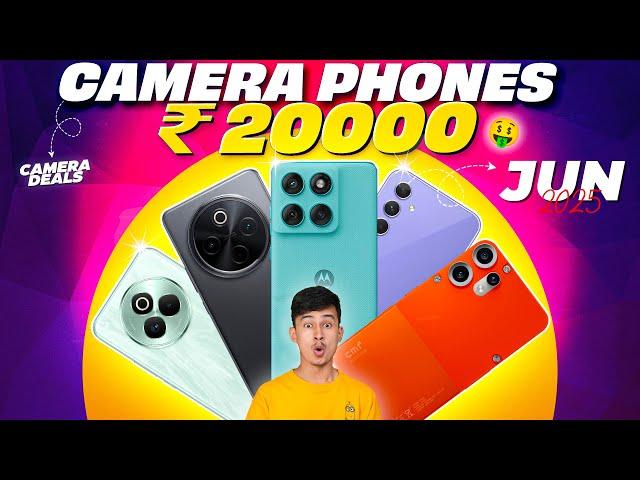 Best Camera Phones Under ₹20,000 in June 2025  |  DSLR-Level Photos on Budget 