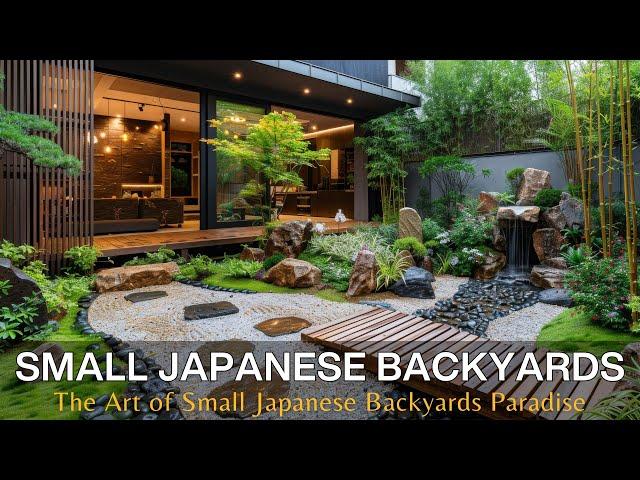 Miniature Havens: Mastering the Art of Japanese Courtyard Gardens in Tiny Backyards Paradise