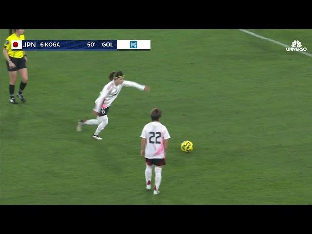 Gol de Toko Koga | USWNT vs. Japón | 26 de febrero, 2025