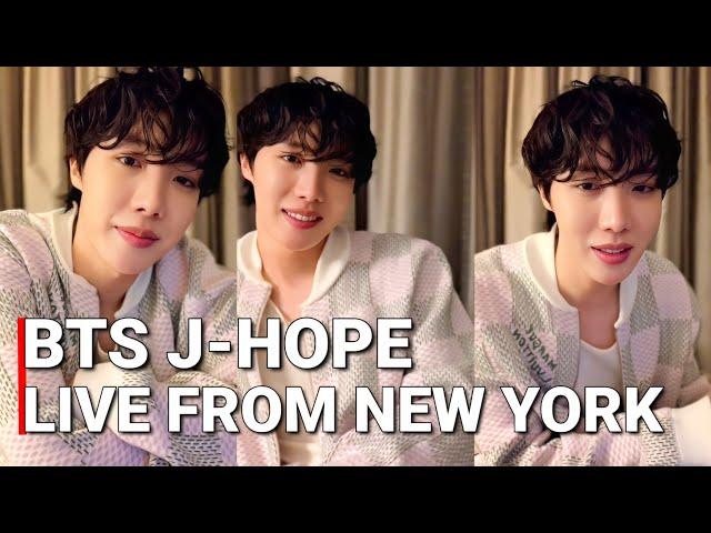  [ENG SUB] BTS J-HOPE Talks about Jimmy Fallon & Reveals 3 New Songs Coming Full Weverse Live 2025