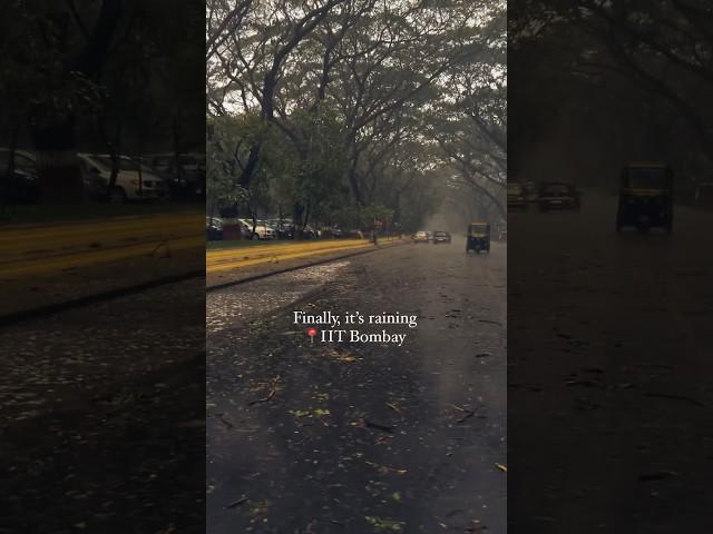 Surreal IIT Bombay when it rains #iitbombay#iitjee#iitb#iitmotivation#viral#trending#shorts#iitdelhi