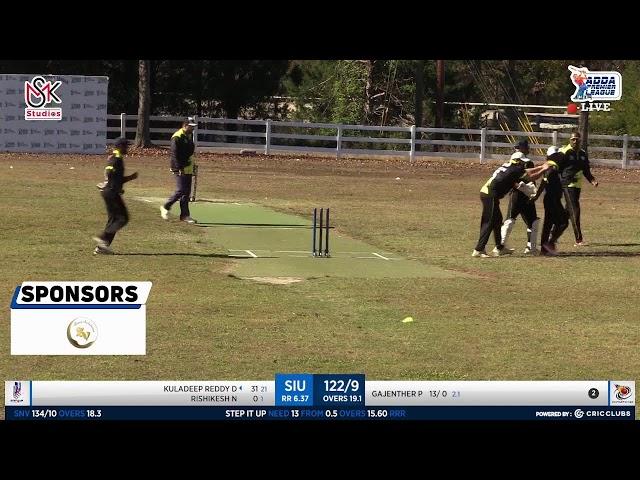 Match 3: StepItUp VS Supernovas |  ADDA Premier League | 2024 | ADDA Cricket Ground | North Carolina