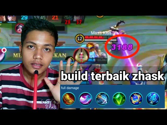 Zhask top 1 global zhask tiktok zhask mobile legend zhask build tersakit zhask vs yve zhask best ml