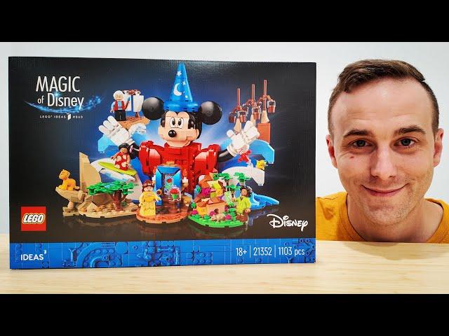 LEGO Magic of Disney Officially Revealed