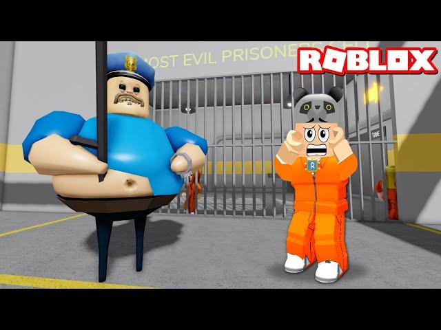 Kötü Adamın Hapishanesinden Kaçıyorum!! - Panda ile Roblox BARRY'S PRISON RUN