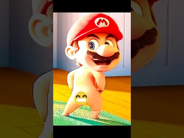 Baby Mario Hates Bathing  Super Mario Odyssey Story #mario #shorts