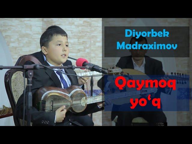 Diyorbek Madraximov. Qaymoq yo‘q. Oshiq Erkin so‘zi.