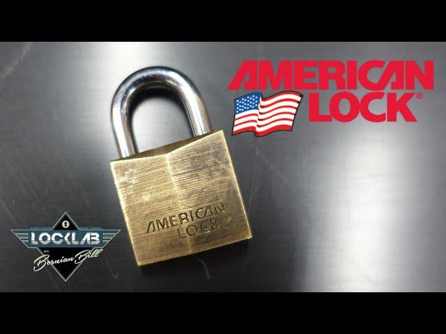 (1747) Tiny American Brand Padlock