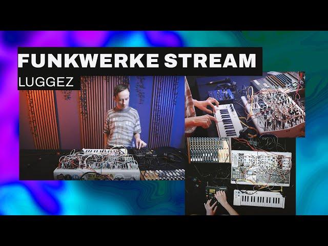 Luggez - Berliner Funkwerke Vol. 8 Spezial - Ambient House  #liveperformance #modularsynth