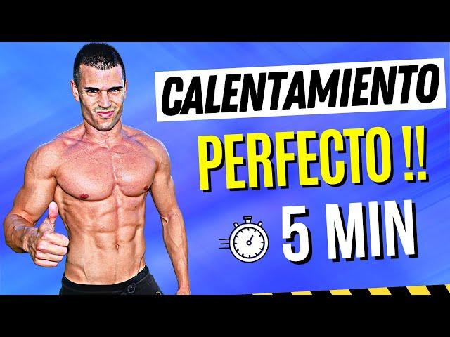 ️ CALENTAMIENTO para HACER EJERCICIO En Casa 5 MINUTOS  Rutina 5 Minutos [ANTES de ENTRENAR]