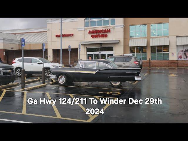 Ga Hwy 124/211 To Winder Dec 29th 2024 #driving #tour #auto #video #youtube