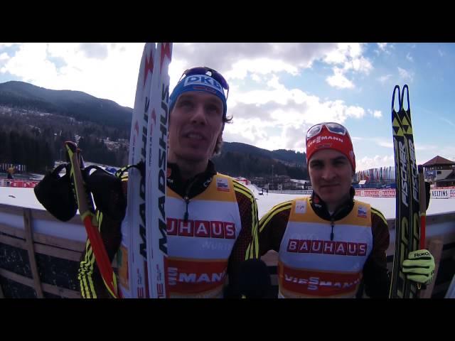 Tino Edelmann and Tobias Haug (GER) - Team Sprint