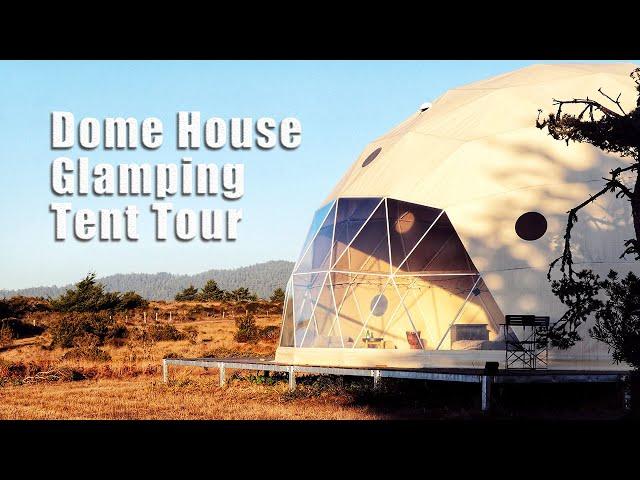 Eco Luxury Dome Hotel Product Show | Dome House Glamping Tent Tour